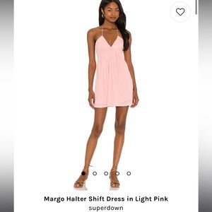 NWT never been worn Superdown baby pink mini dress